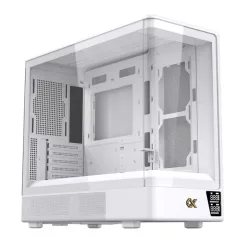 Thùng máy Xigmatek Moon ML DGT Arctic (EN49705) (Chưa kèm Fan) | M-ATX, Trắng