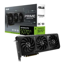 Card màn hình NVIDIA GeForce RTX 5070 Ti ASUS PRIME OC | 16GB GDDR7, 8960 CUDA, 750W