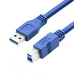 Cáp kết nối máy in MingXin | 1.5M, USB 3.0, Màu xanh - 2