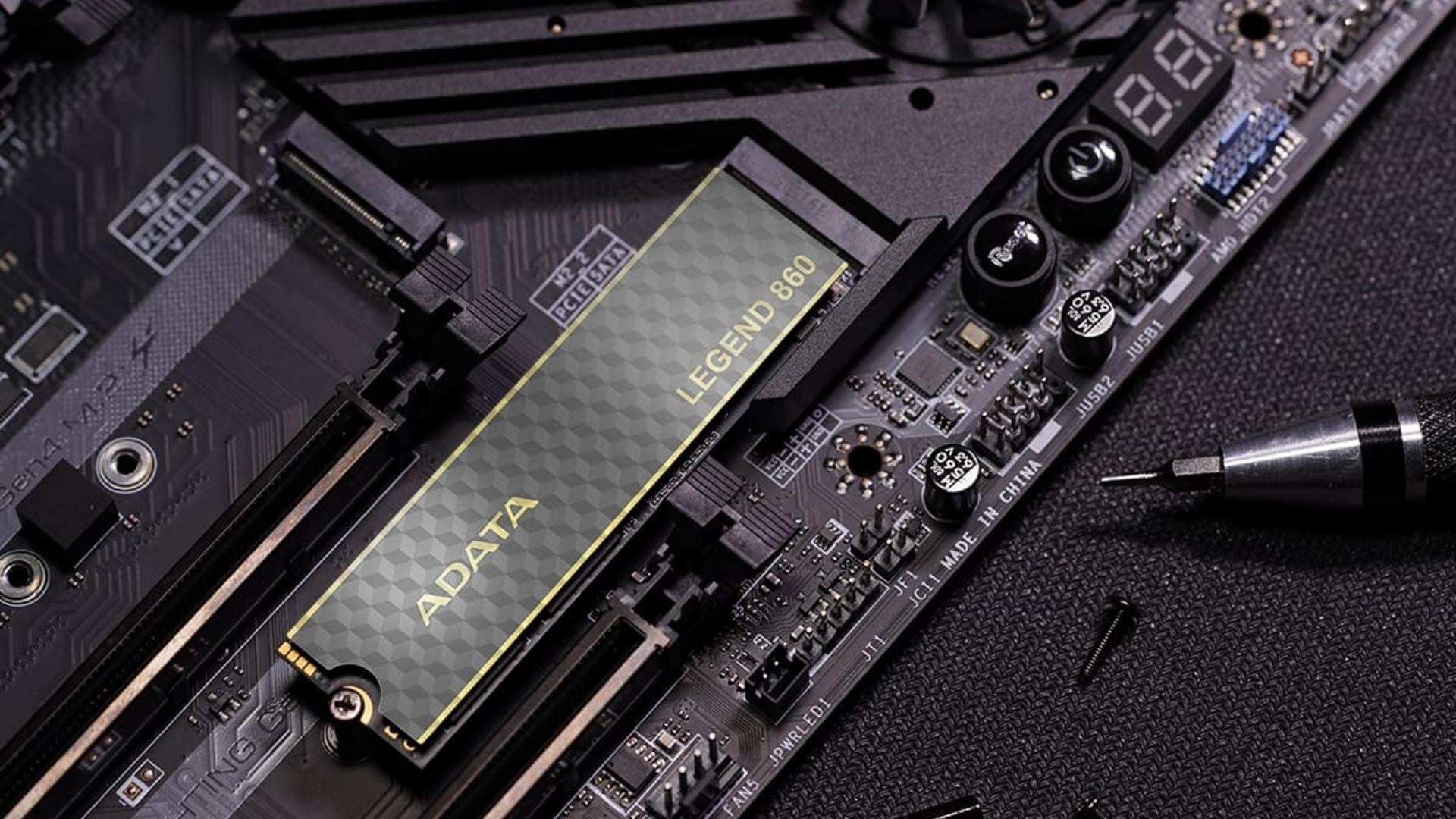 Ổ cứng SSD ADATA LEGEND 860 500GB PCIe Gen4 x4 - Form factor M.2 2280