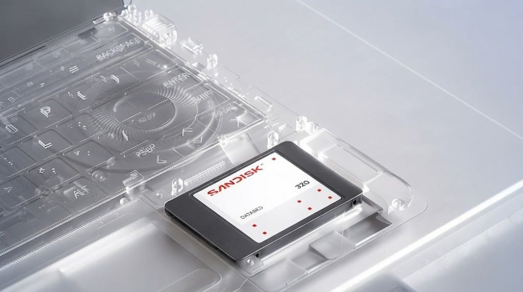 Ổ cứng SSD SanDisk 320 500GB | SATA III 2.5 inch, 545MB/s (SDSS31500GBB)