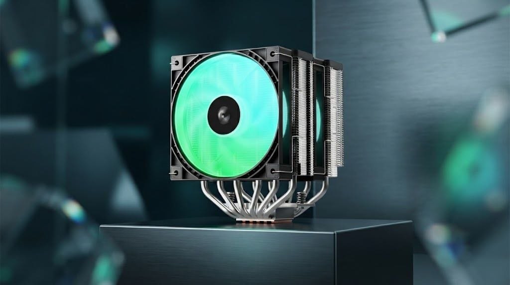 Tản nhiệt khí Deepcool AG620 G2 ARGB | 6 Heatpipe 120mm, Đen