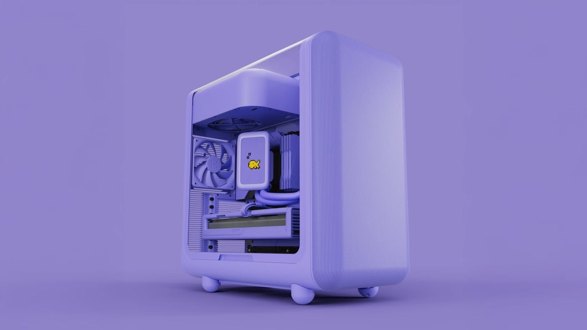 Case HYTE X50 Pitch Black - Không gian rộng rãi dành cho những cấu hình PC hiệu năng cao