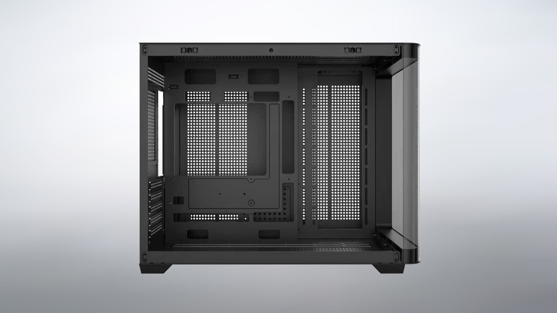 Thùng máy LinkTech Siren M Đen - Hỗ trợ radiator lên đến 360mm