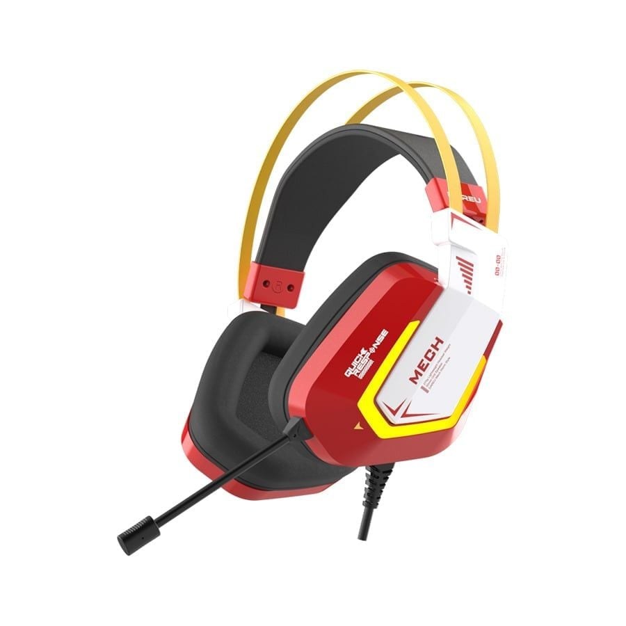 Tai nghe Gaming Dare-U EH732 | Có dây, Over Ear, RGB, Đỏ