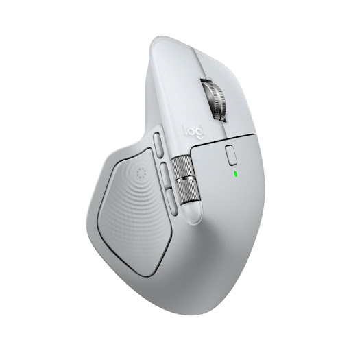 Chuột không dây Logitech MX Master 4 for MAC 910-007578 (Trắng bạc)