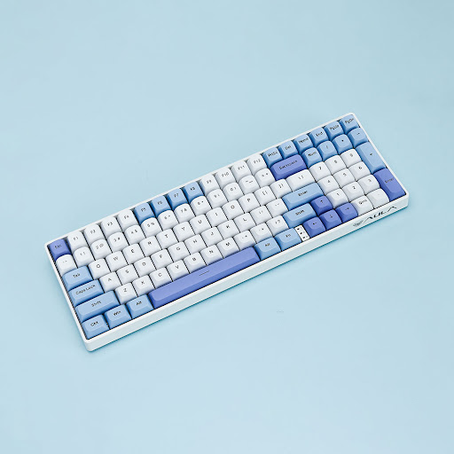 Bàn Phím Cơ Gaming 3 Mode AULA S100 PRO (Xanh dương+trắng+tím/ Red switch)