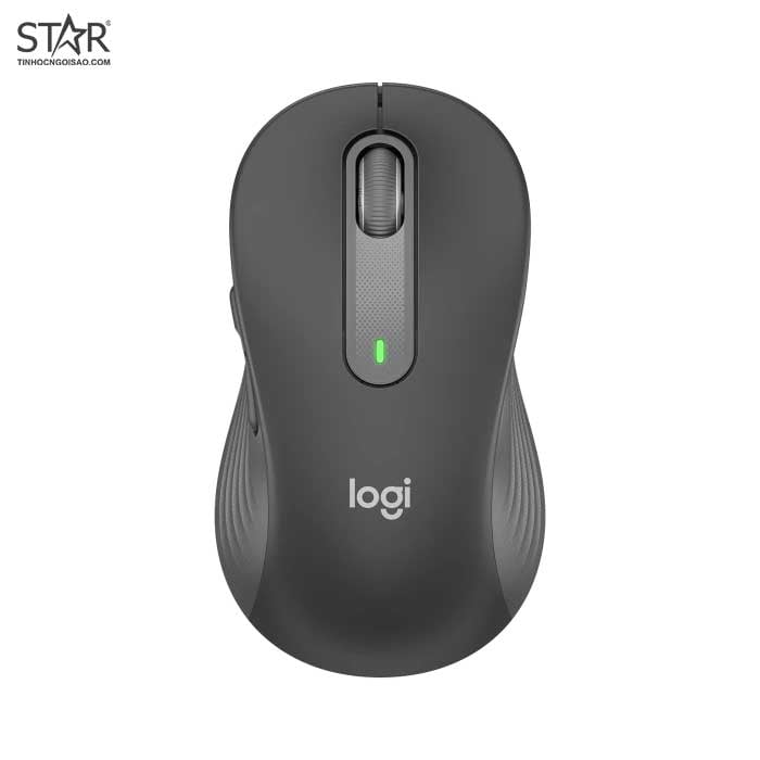 Chuột văn phòng Logitech Signature M650 | Wireless + Bluetooth, 4000 DPI, 101g, Đen
