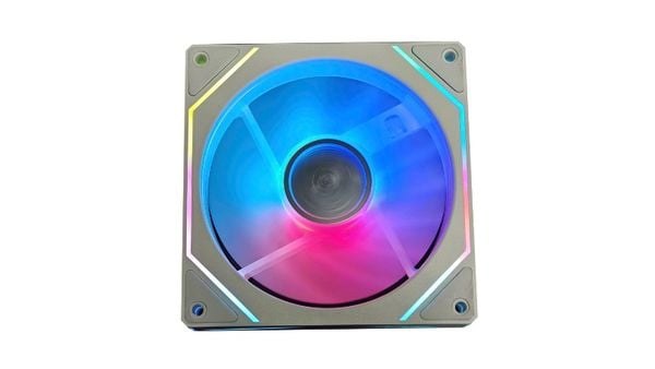 Fan Case Leopard S1 Auto RGB - White kích thước tiêu chuẩn 120 x 120 x 25mm