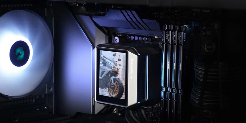 TẢN NƯỚC DEEPCOOL MYSTIQUE 360 ARGB ĐEN