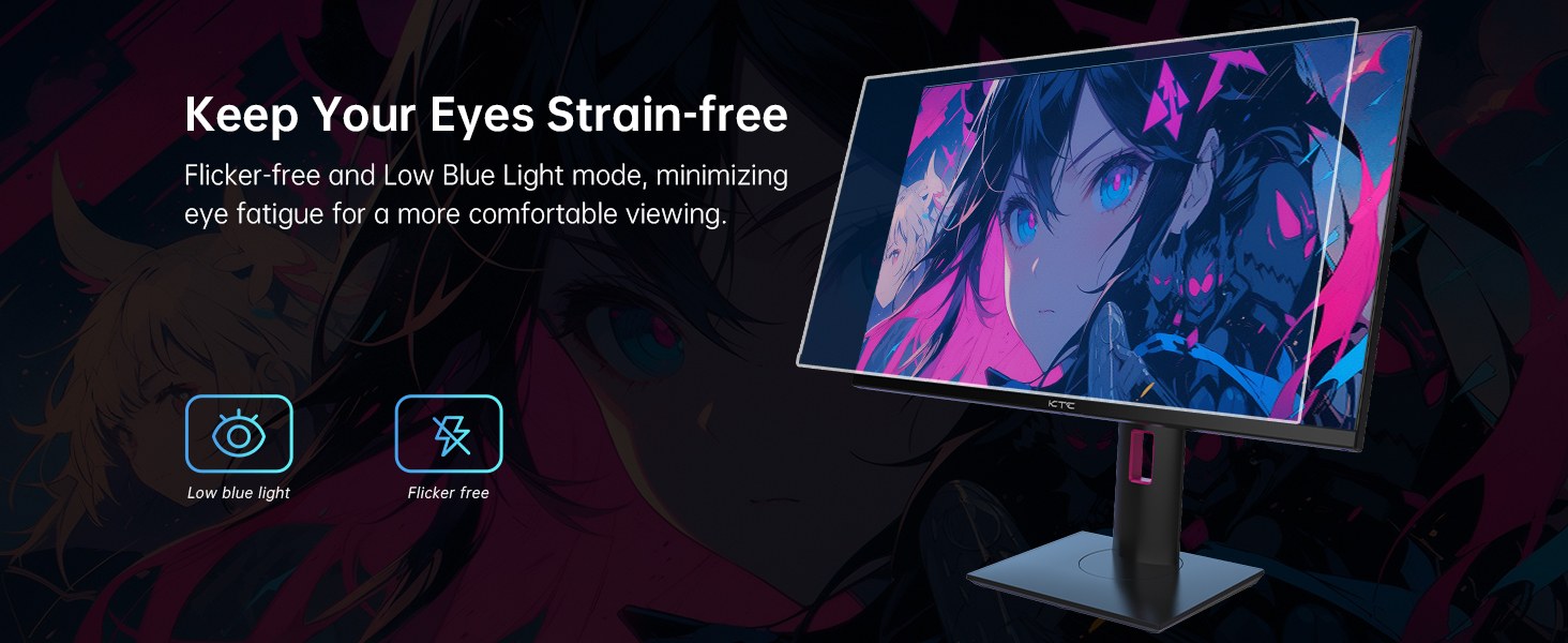 Màn Hình Gaming KTC H27E22P 27″ Tần Số Quét 280Hz