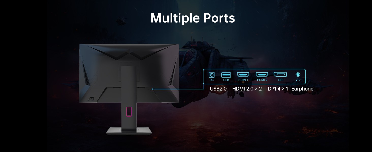 Màn Hình Gaming KTC H27E22P 27″ Tần Số Quét 280Hz