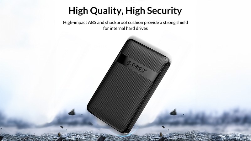 Box ổ cứng 2.5-inch USB 3.0 Orico 2577U3-V1-BK Sata 3