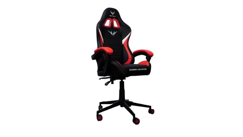 Ghế CENTAUR GUNDAM UNIVERSE sở hữu thiết kế đậm chất gaming với những đường nét mạnh mẽ, góc cạnh