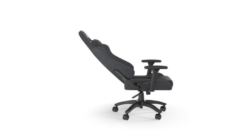 Trục thủy lực Class 4 cho phép bạn điều chỉnh độ cao ghế Corsair TC100 Relaxed Fabric linh hoạt từ 45cm đến 55cm