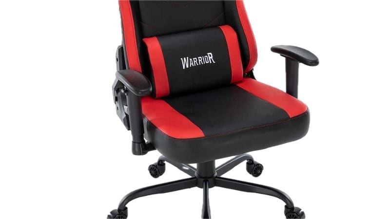 Ghế Gaming Warrior WGC207 được trang bị bánh xe nhựa 60mm có khả năng giảm ồn