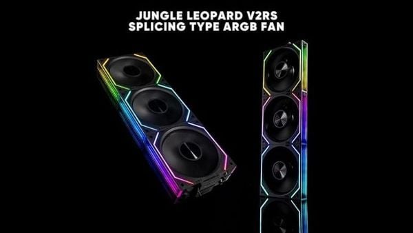 Fan Case Leopard V2RS ARGB - Black được thiết kế để tối ưu hóa luồng khí làm mát