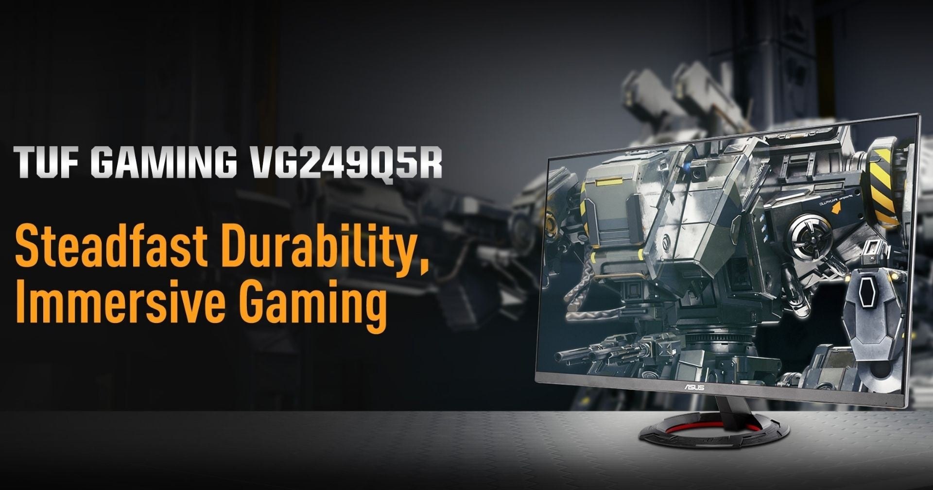 Màn hình Asus TUF Gaming VG249Q5R – tiện ích nâng cao trải nghiệm chơi game
